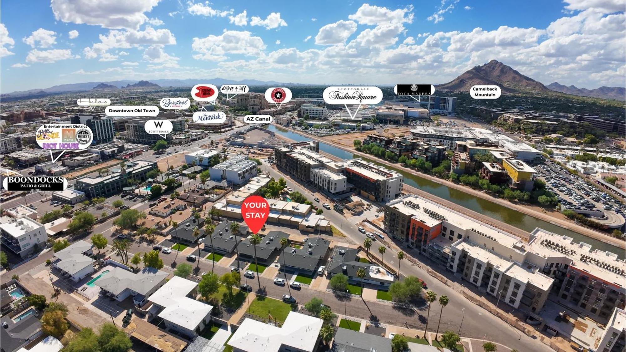 Sunrise Vista-walk To Downtown Old Town & Bars! Holiday home Scottsdale